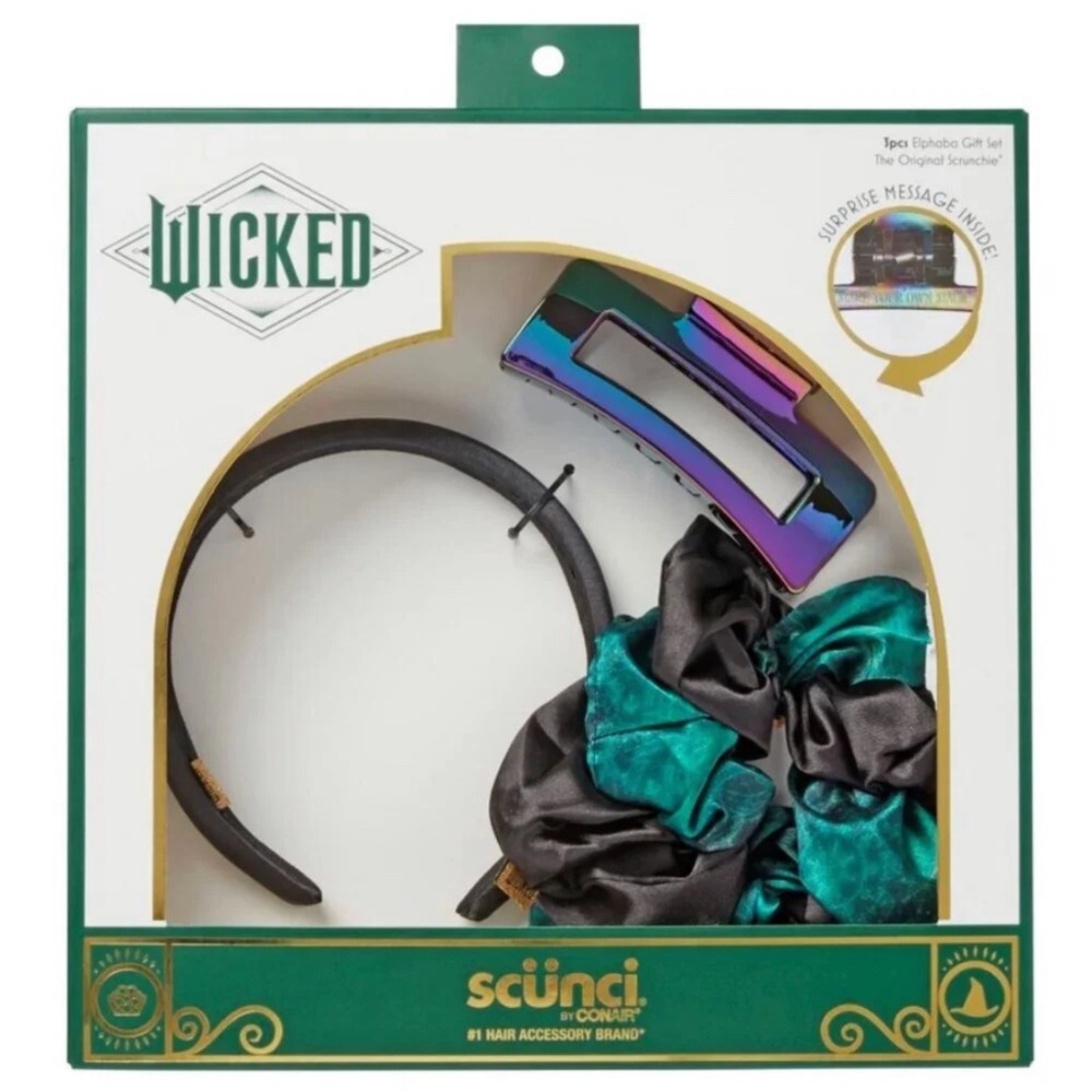 Wicked Scunci Hair Accessory Set NWB